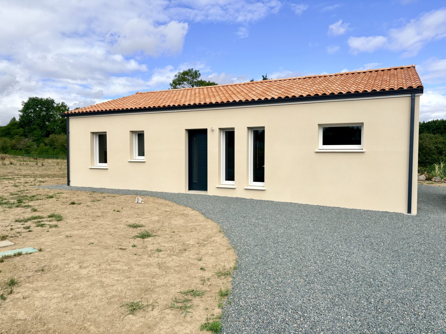 Maison neuve de plain-pied construite par Les Pavillons du Bocage