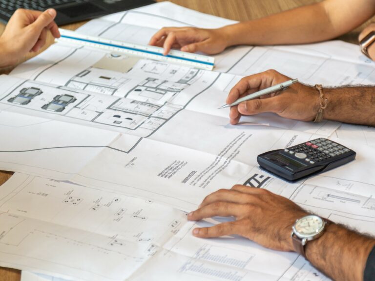 Plans d’une maison sur mesure dessinés par l’équipe des Pavillons du Bocage