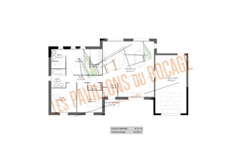 Plans de maisons traditionnelles en Vendée et Deux-Sèvres - Les Pavillons du Bocage