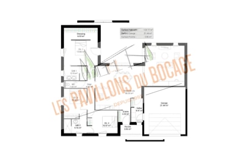 Plans de maisons traditionnelles en Vendée et Deux-Sèvres - Les Pavillons du Bocage