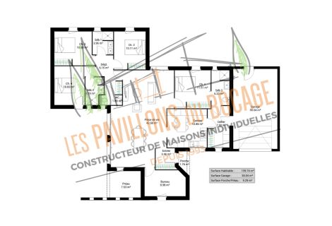 Plans de maisons traditionnelles en Vendée et Deux-Sèvres - Les Pavillons du Bocage