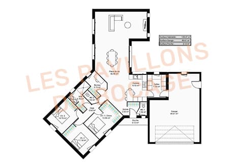 Plans de maisons traditionnelles en Vendée et Deux-Sèvres - Les Pavillons du Bocage