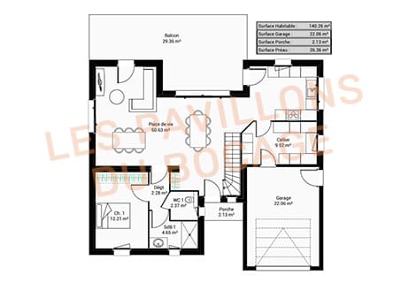 Plans de maisons traditionnelles en Vendée et Deux-Sèvres - Les Pavillons du Bocage